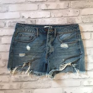 Button Up Booty Shorts